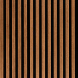 Akoestische Wandpaneel Teak 2800x600x19mm