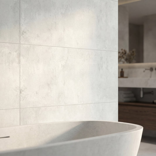 Social White 60x120 Keramische Tegel Vloer en Wand Gerectificeerd Porselein Geglazuurd