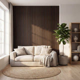 Akoestische Wandpaneel Sooty Oak 2800x600x19mm - Vloerenbeer