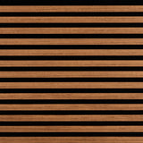 Akoestische Wandpaneel Teak 2800x600x19mm - Vloerenbeer