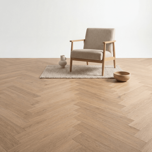 Altessa Visgraat Light Oak Plak PVC - Vloerenbeer