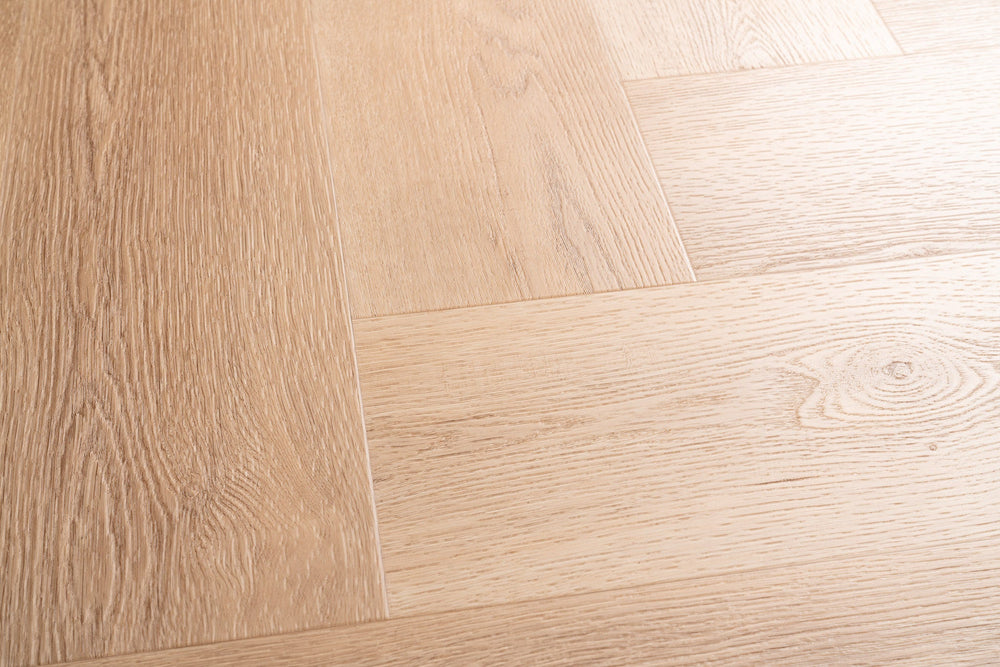 Altessa Visgraat Natural Plak PVC - Vloerenbeer
