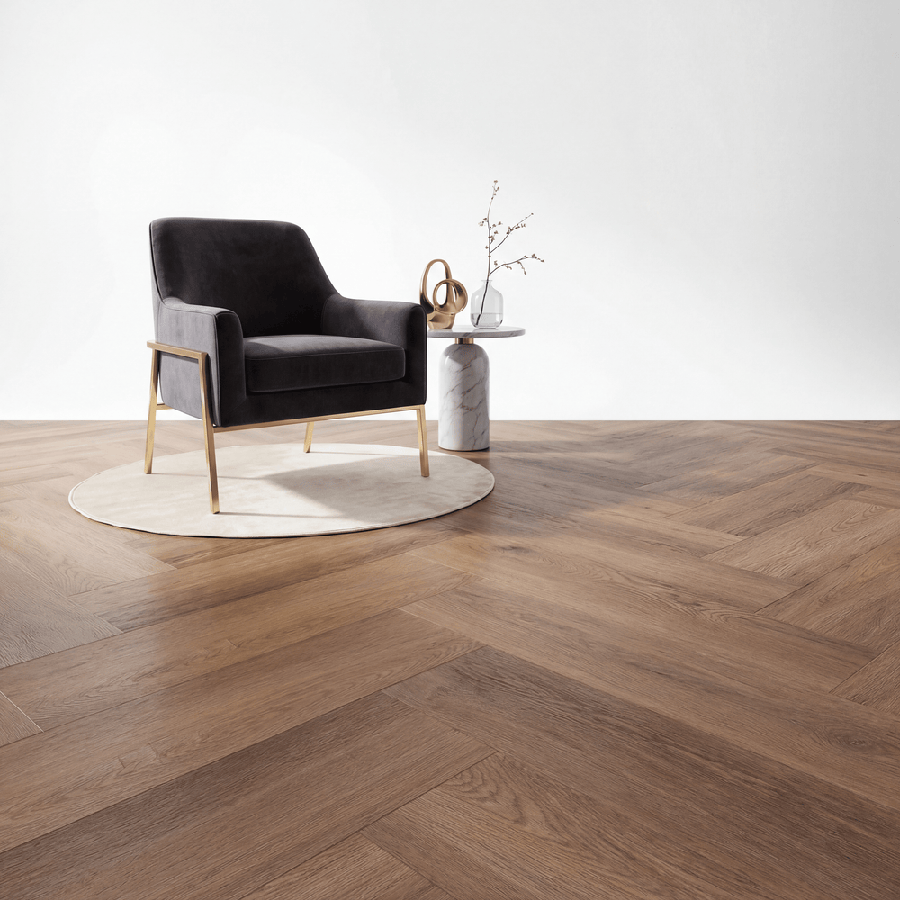 Altessa Visgraat Roasted Plak PVC - Vloerenbeer