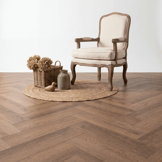 Altessa Visgraat Roasted Plak PVC - Vloerenbeer