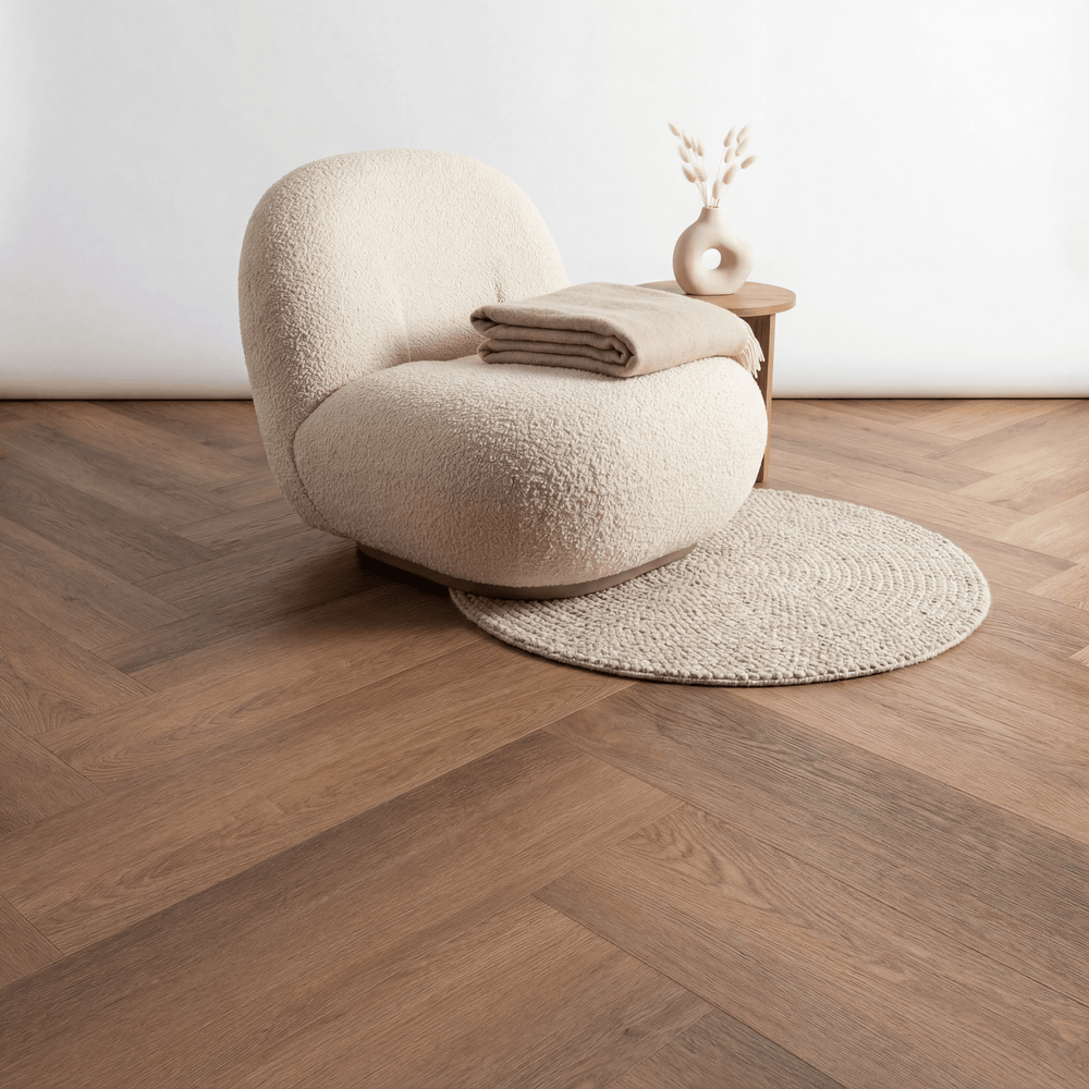 Altessa Visgraat Warm Oak Plak PVC - Vloerenbeer
