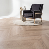 Lux Tenebrae Chevron Chêne Naturel PVC à coller