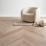 Lux Tenebrae Chevron Chêne Naturel PVC à coller