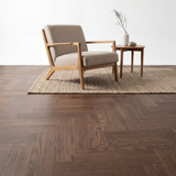 Reverie Chevrons Chêne Foncé PVC Clipsable