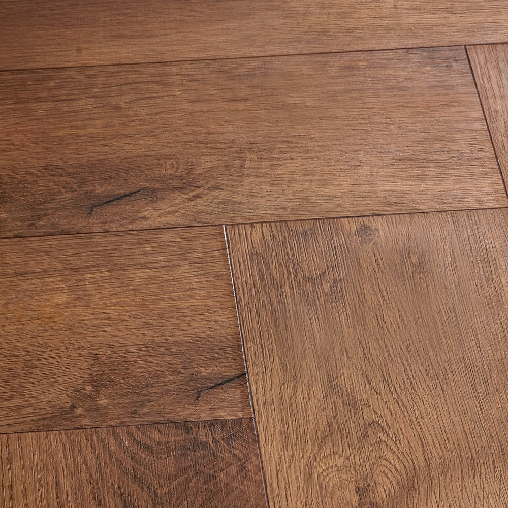 Dunea Visgraat Dark Oak Klik PVC - Vloerenbeer