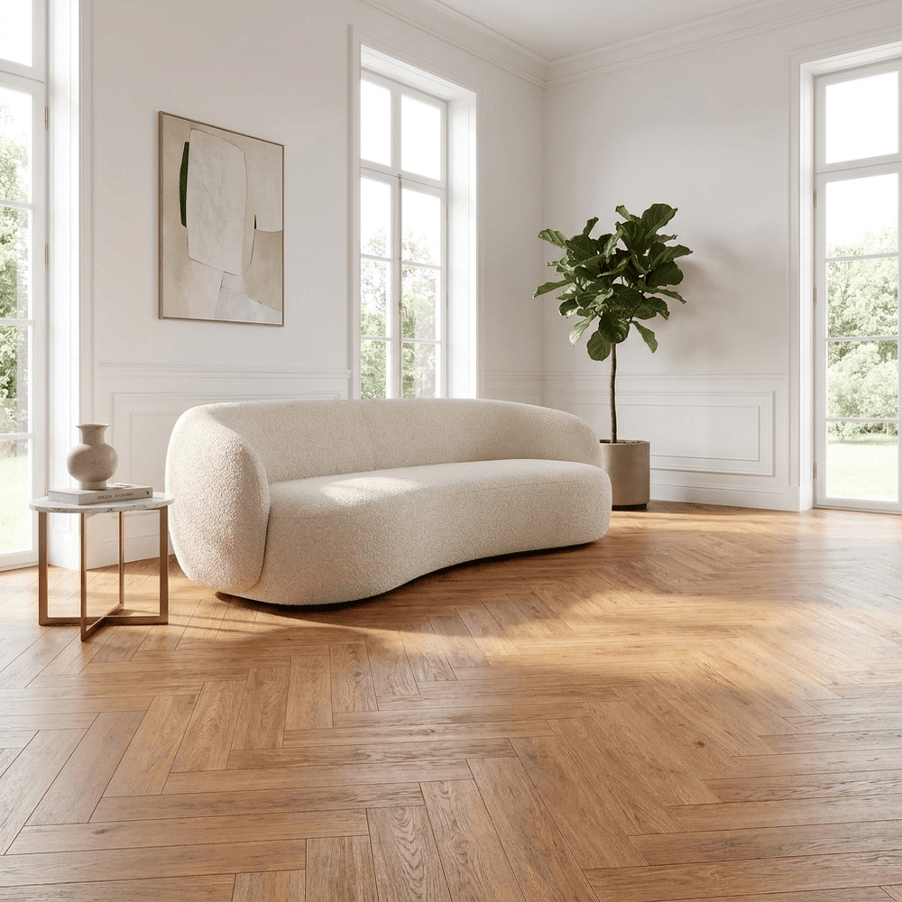 Dunea Visgraat Warm Oak Klik PVC - Vloerenbeer