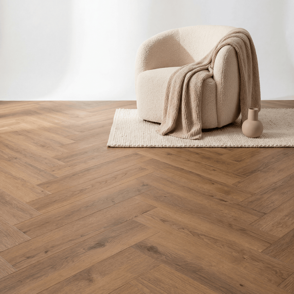 Essence Visgraat Warm Oak Klik PVC - Vloerenbeer