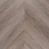 Lux Tenebrae Chevron Chêne Fumé PVC en Planches