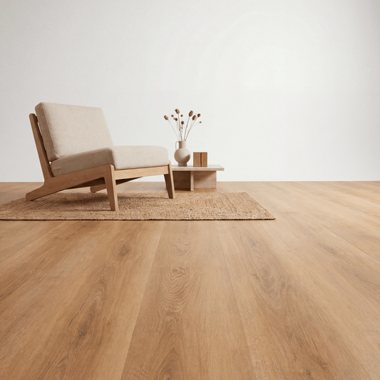Madera Rechte Plank Warm Oak Plak PVC - Vloerenbeer