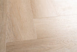 Madera Visgraat White Wash Smoky Plak PVC - Vloerenbeer