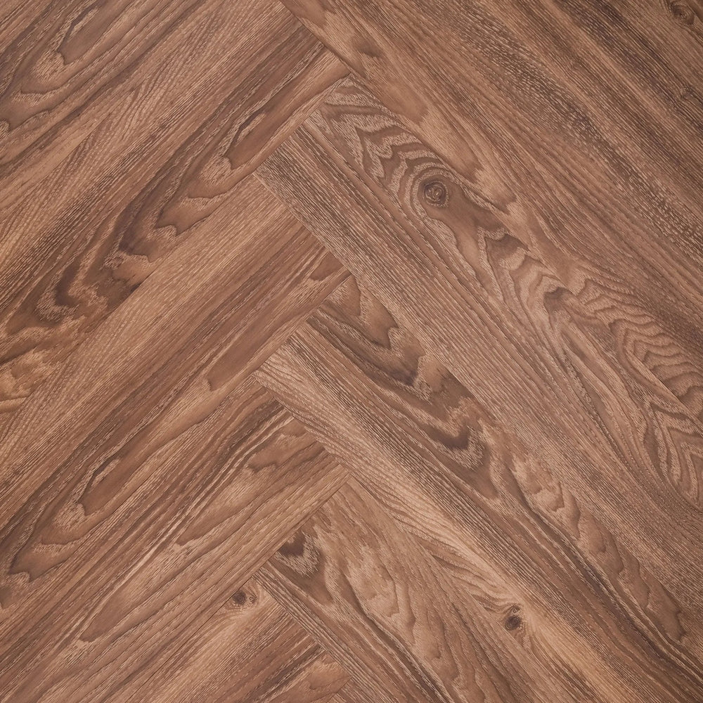 Natura Visgraat Dark Oak Klik PVC - Vloerenbeer