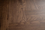 Reverie Chevrons Chêne Foncé PVC Clipsable