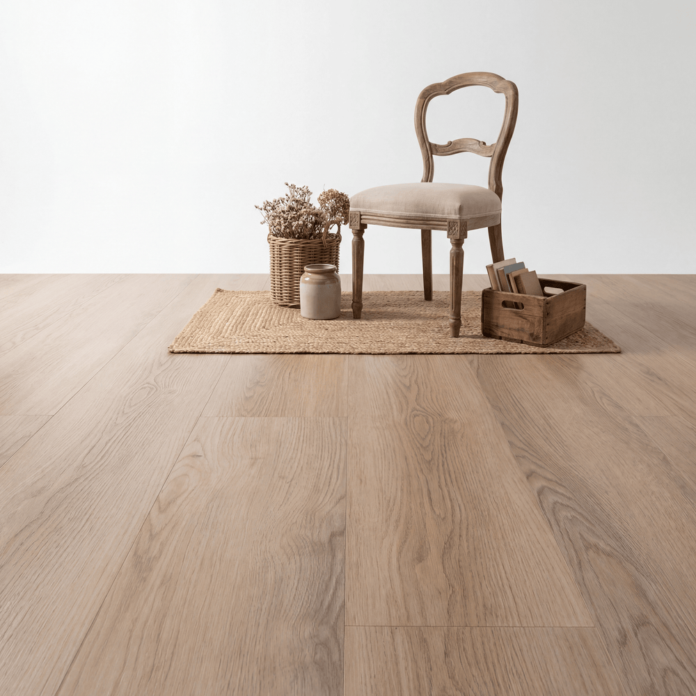 Reverie Rechte Plank Beige Oak Klik PVC - Vloerenbeer