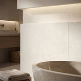 Spilos White 60x120 Carreau Céramique Sol et Mur Rectifié Porcelaine Émaillée