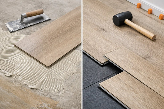 Plak pvc versus klik pvc: wat kies je?
