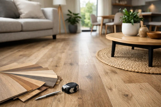 Natuurlijke houtlook pvc vloer kiezen - Vloerenbeer