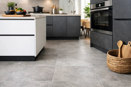 Tegellook PVC vloer keuken: slim en stijlvol - Vloerenbeer