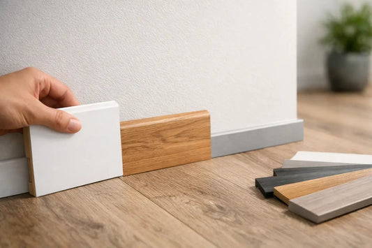 Welke plinten bij pvc vloer? Zo kies je goed - Vloerenbeer