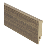 Plinthe droite revêtue 70x14 Verdon Chêne marron