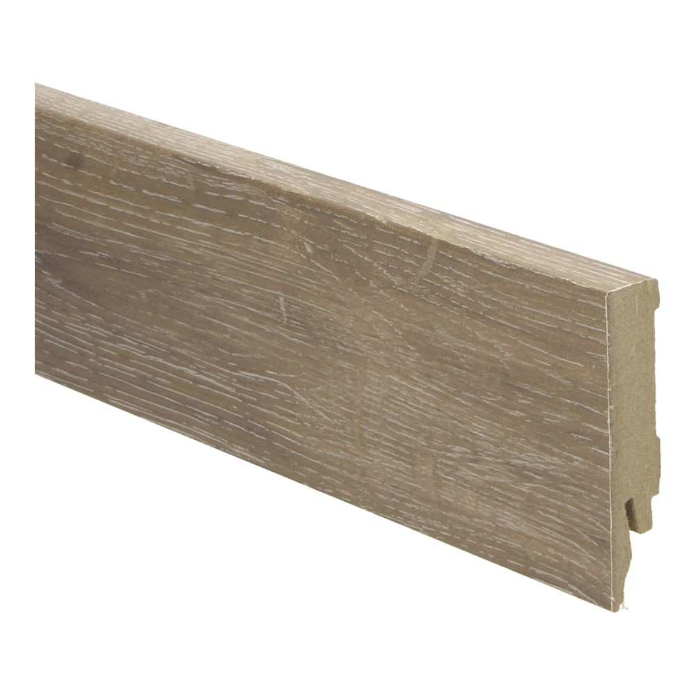Plinthe droite enroulée 70x14 chêne canadien brossé
