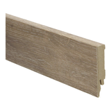 Plinthe droite enroulée 70x14 chêne canadien brossé