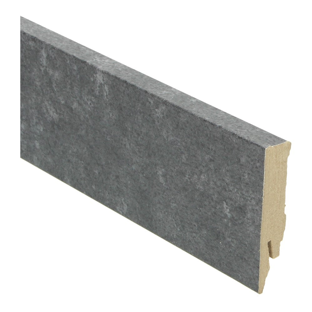 Rechte folieplint 70x14 metallic slate