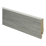 Plinthe droite revêtue 70x14 chêne Newcastle gris