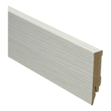 Plinthe droite pelliculée 70x14 chêne aspen