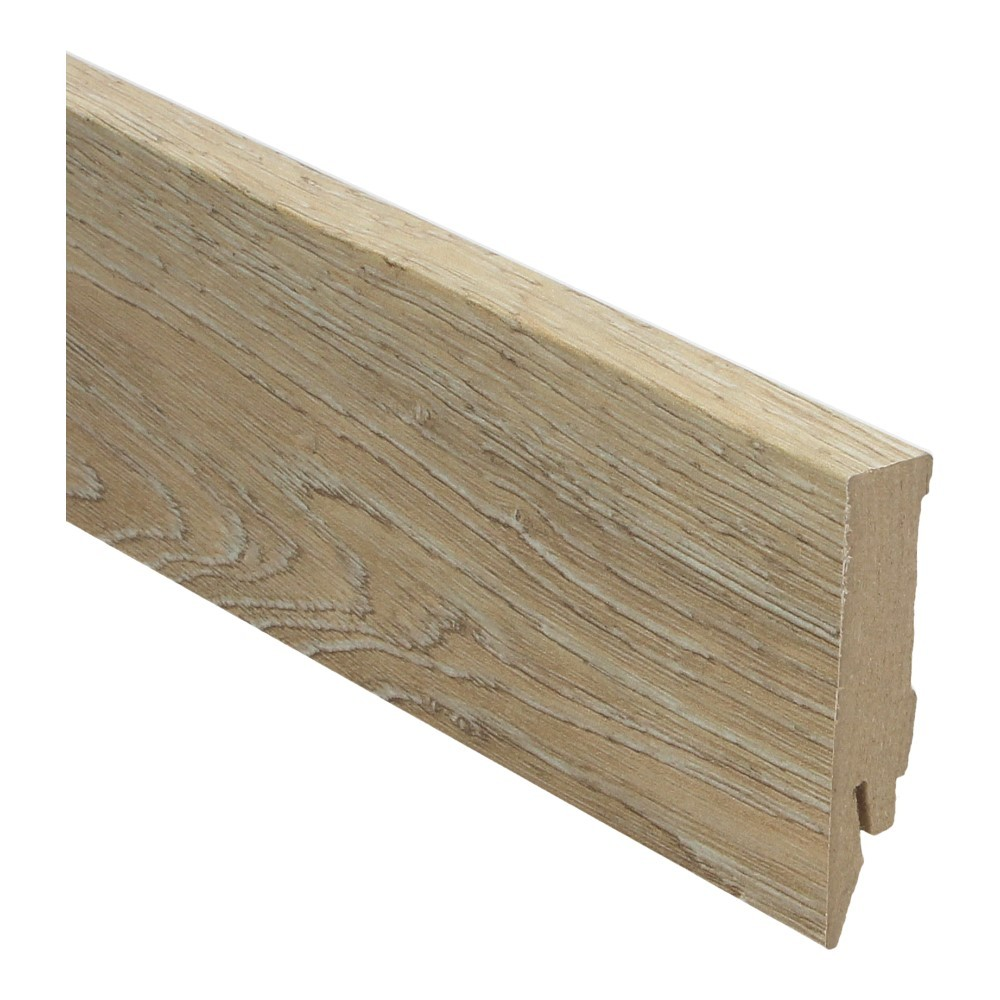 Plinthe droite revêtue 70x14 Scarlet Oak nature