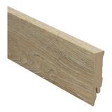 Plinthe droite revêtue 70x14 Scarlet Oak nature