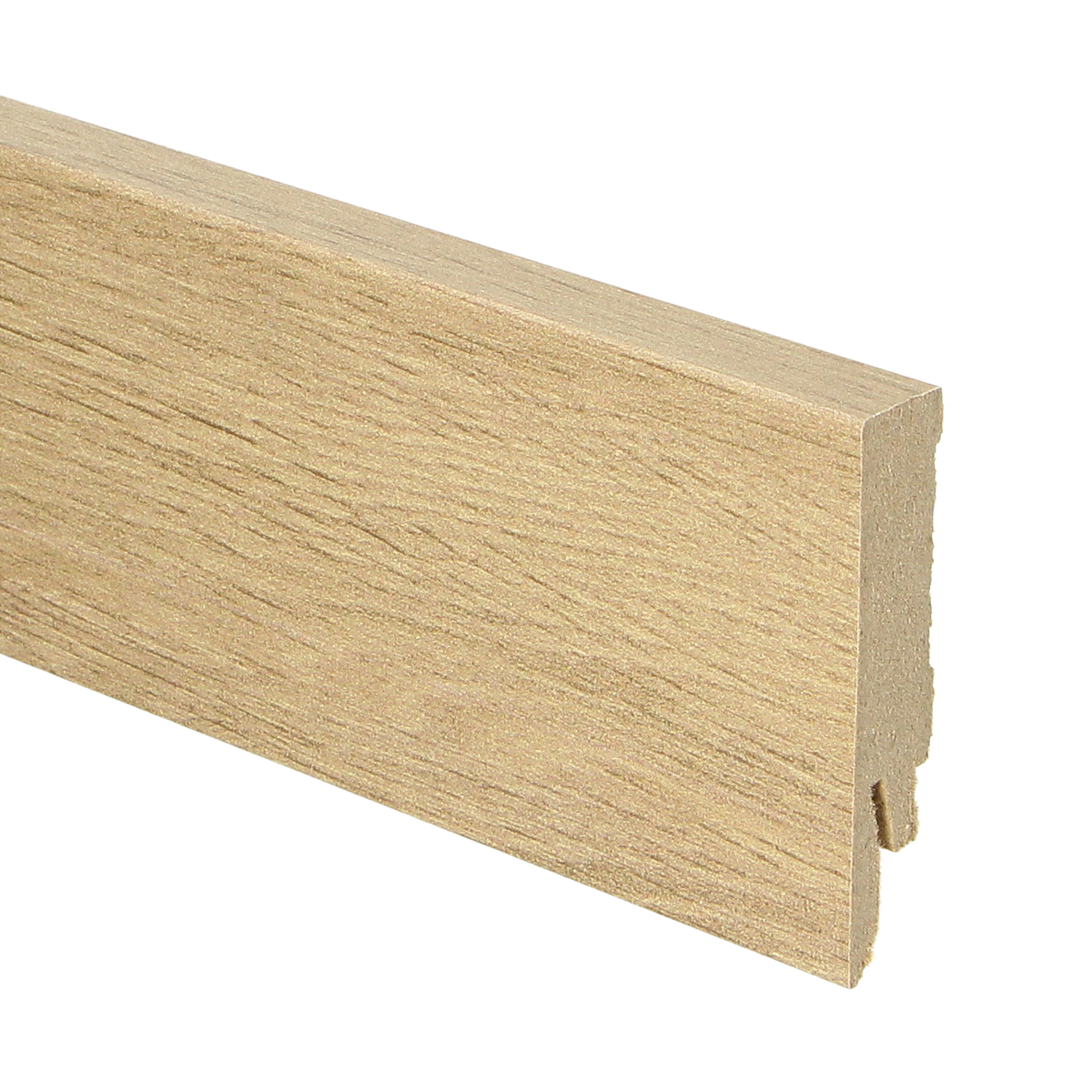 Rechte folieplint 70x14 eiken warm
