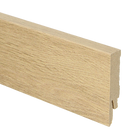 Rechte folieplint 70x14 eiken warm