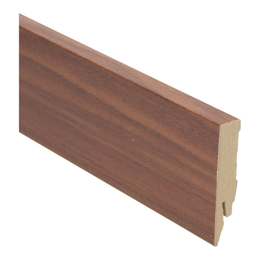 Plinthe droite recouverte 70x14 campagne merbau