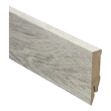 Plinthe droite plaquée 70x14 Castle Oak light