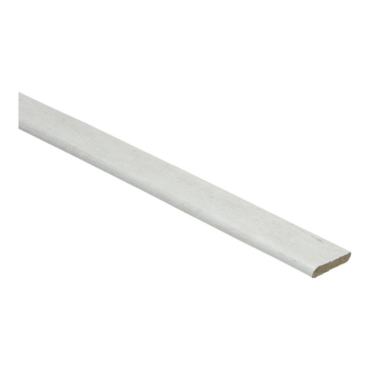 Plinthe adhésive pin décapé effet neige