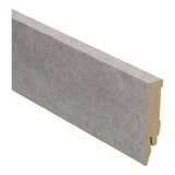 Plinthe droite filmée 70x14 gris tuile