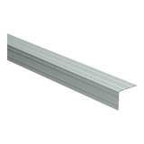 Cornière duo autocollante 24,5 x 30 mm argentée