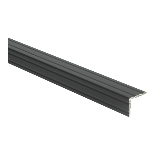 Équerre duo auto-adhésive 24,5 x 30 mm noire
