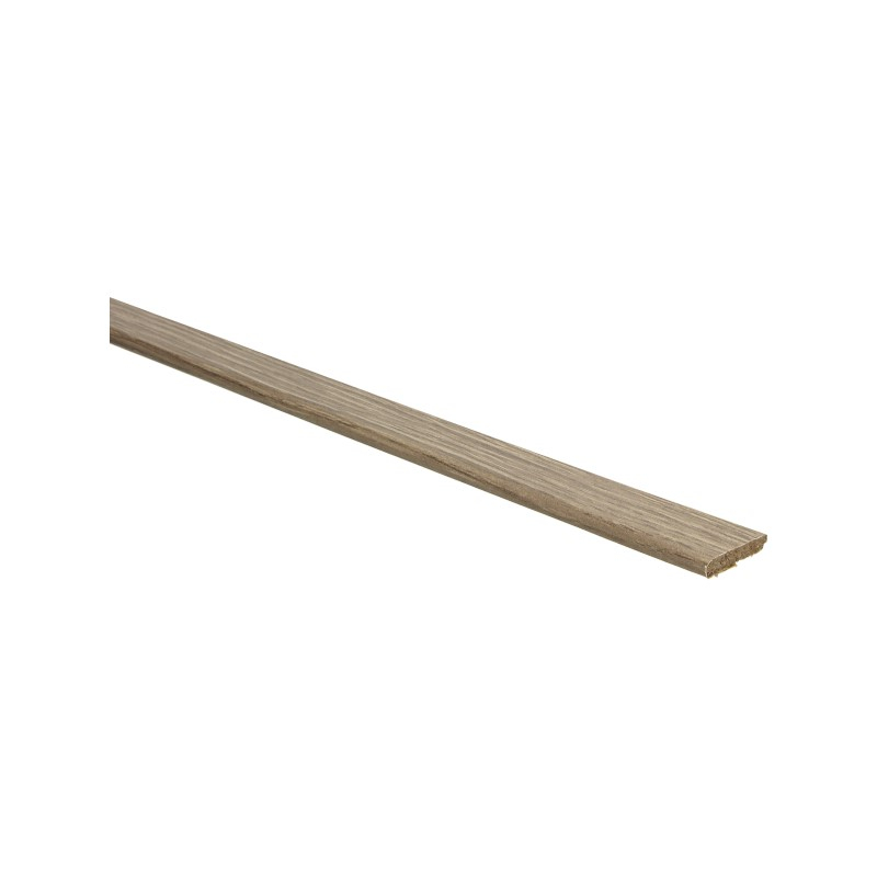 Plinthe autocollante chêne brun marquant