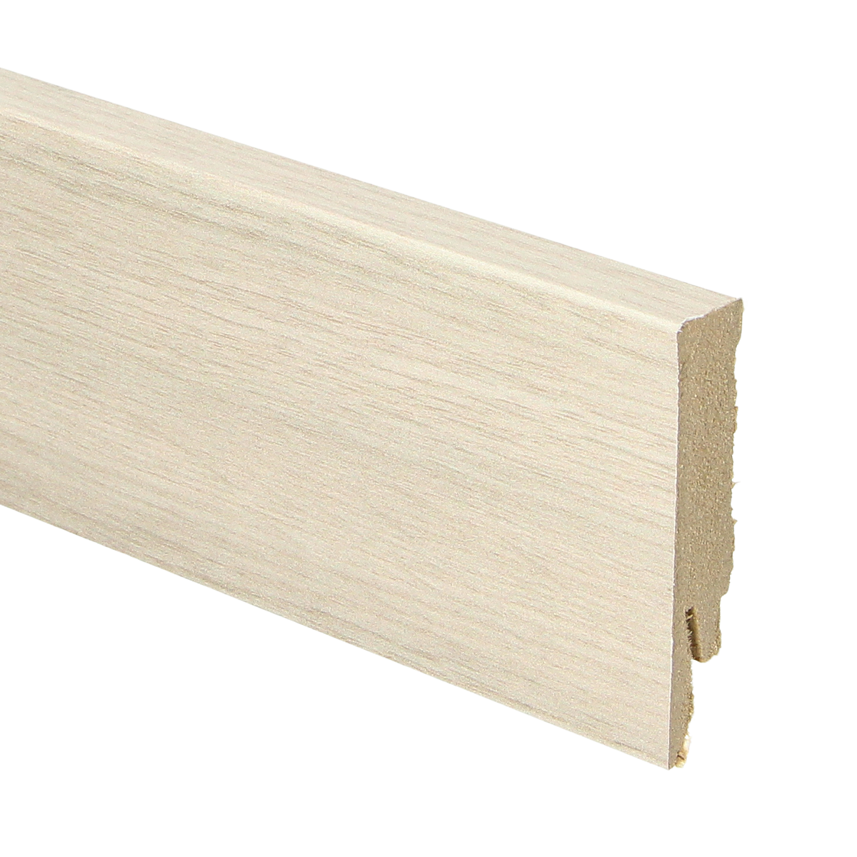 Rechte folieplint 70x14 eiken helder