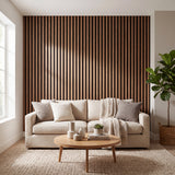 Akoestische Wandpaneel Teak 2800x600x19mm