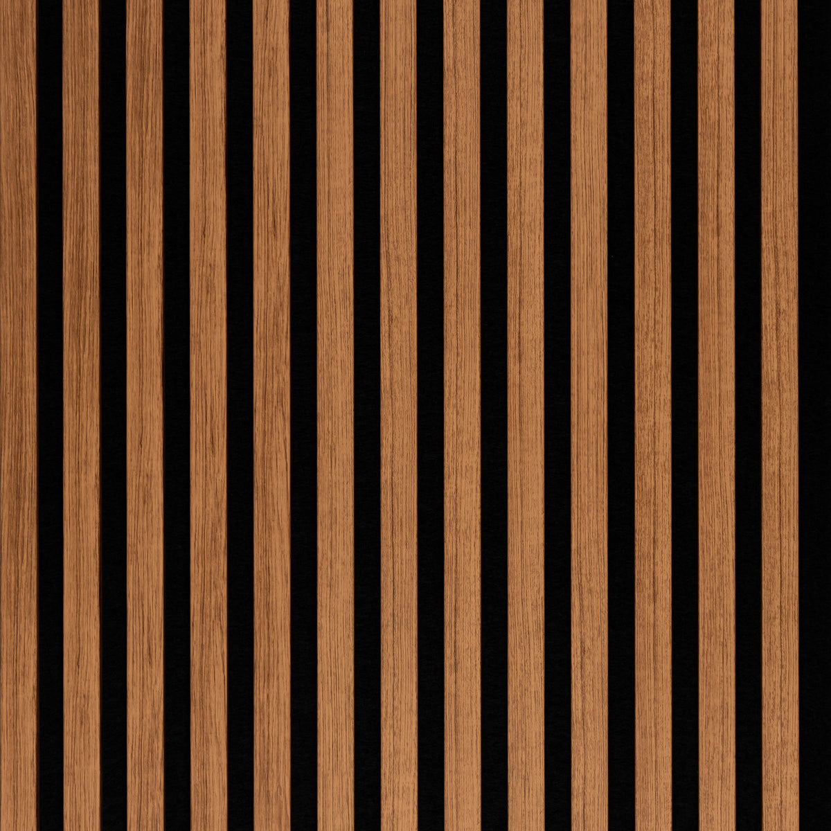 Akoestische Wandpaneel Teak 2800x600x19mm