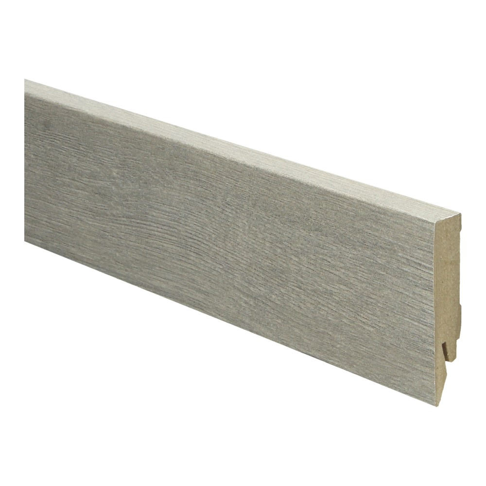 Plinthe droite à film 70x14 Chêne des montagnes beige