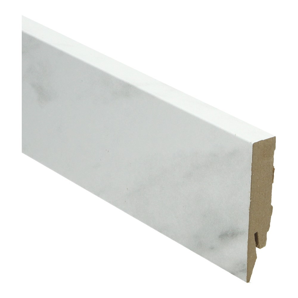 Plinthe droite revêtue 70x14 marbre
