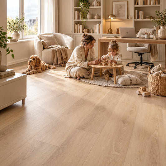 Altessa Rechte Plank Light Oak Plak PVC - Vloerenbeer