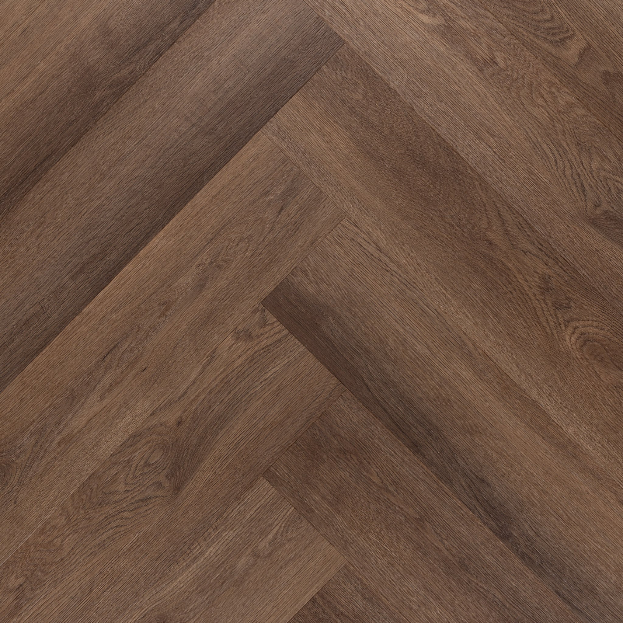 Altessa Visgraat Brown Plak PVC - Vloerenbeer